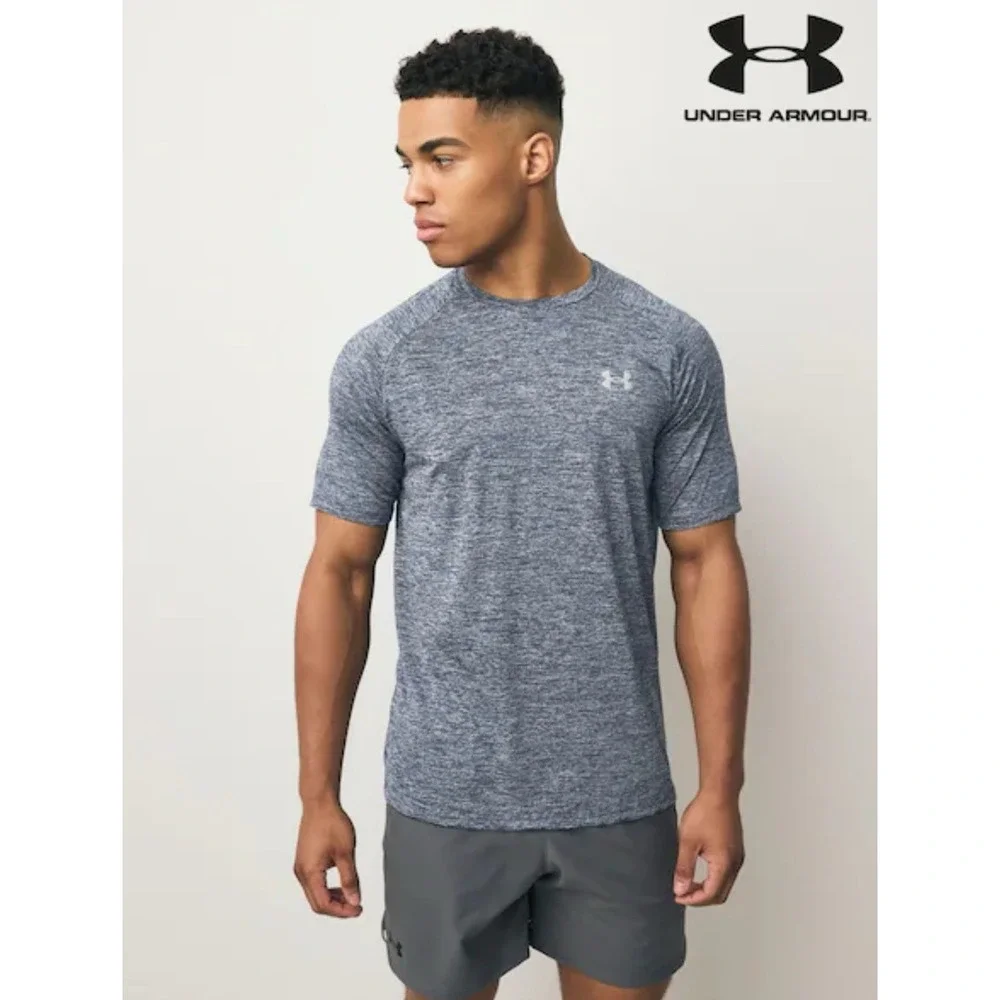 Under Armour UA Tech 2.0 T-shirt Big & Tall Blue Size 4XL New